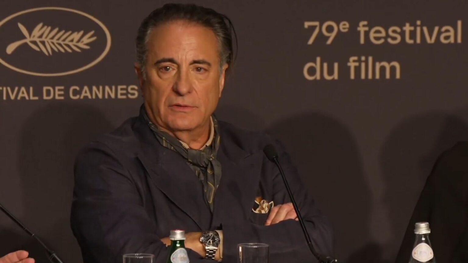 Andy Garcia: 20 anni per un film, ma arriva la standing ovation di 9 minuti a Cannes 2026 Andy Garcia a Cannes 2026