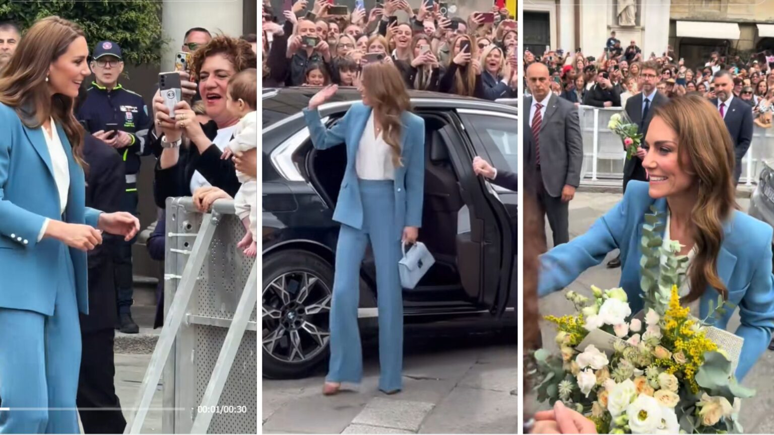 Kate Middleton a Reggio Emilia