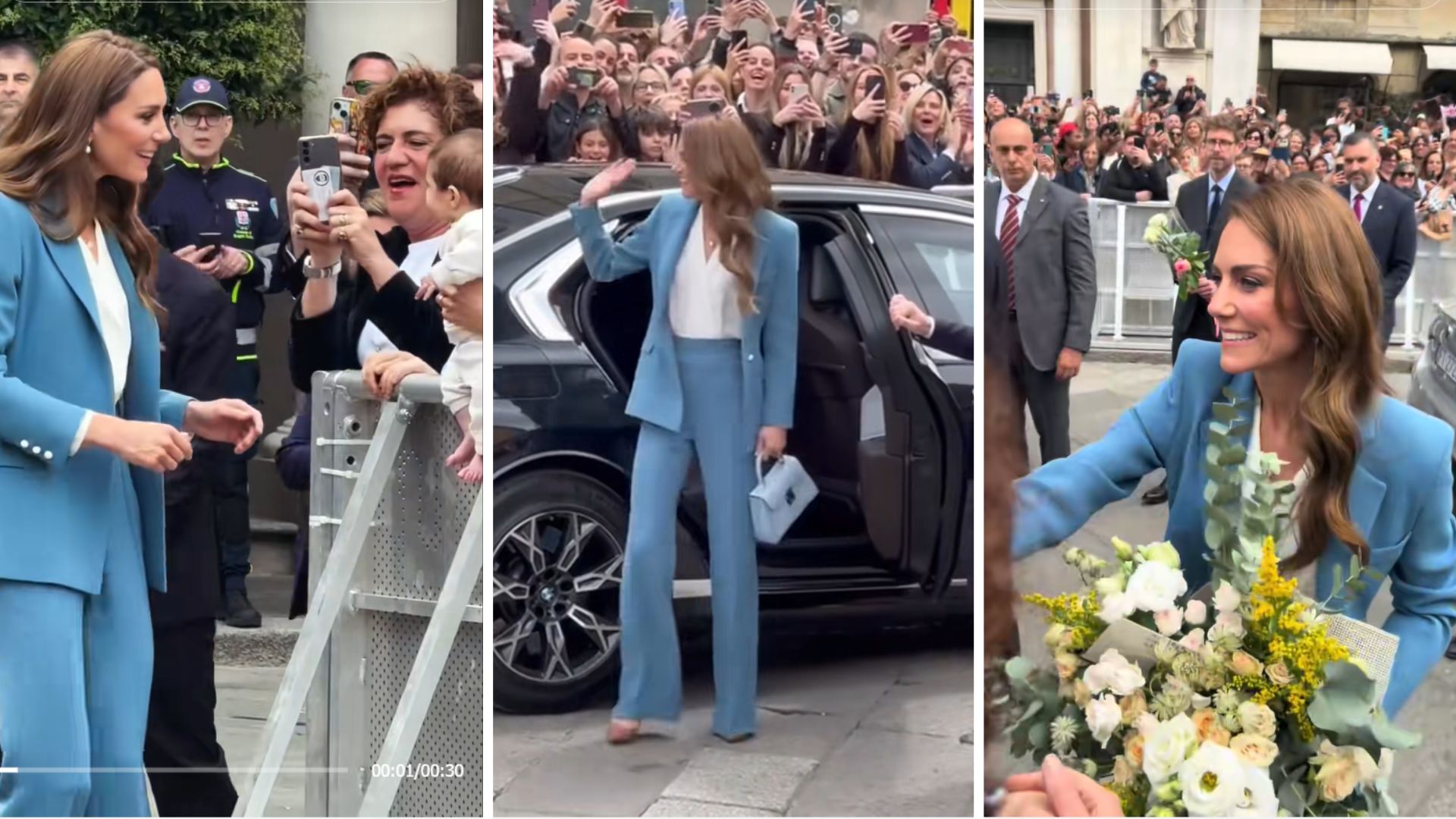 kate middleton arriva a reggio emilia il tailleur azzurro non 232 una scelta casuale un omaggio tutto italiano da Screenworld.it kate middleton arriva a reggio emilia il tailleur azzurro non 232 una scelta casuale un omaggio tutto italiano
