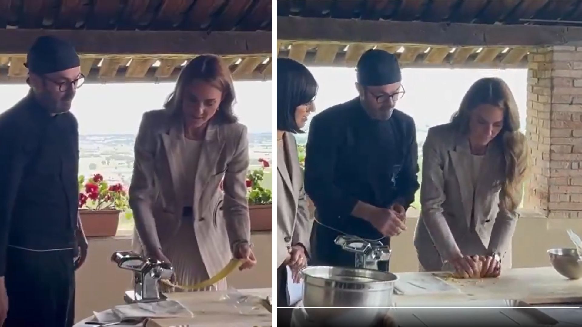 kate middleton cucina i tortelli sulle colline di parma impastare 232 terapeutico e il video diventa virale da Screenworld.it kate middleton cucina i tortelli sulle colline di parma impastare 232 terapeutico e il video diventa virale