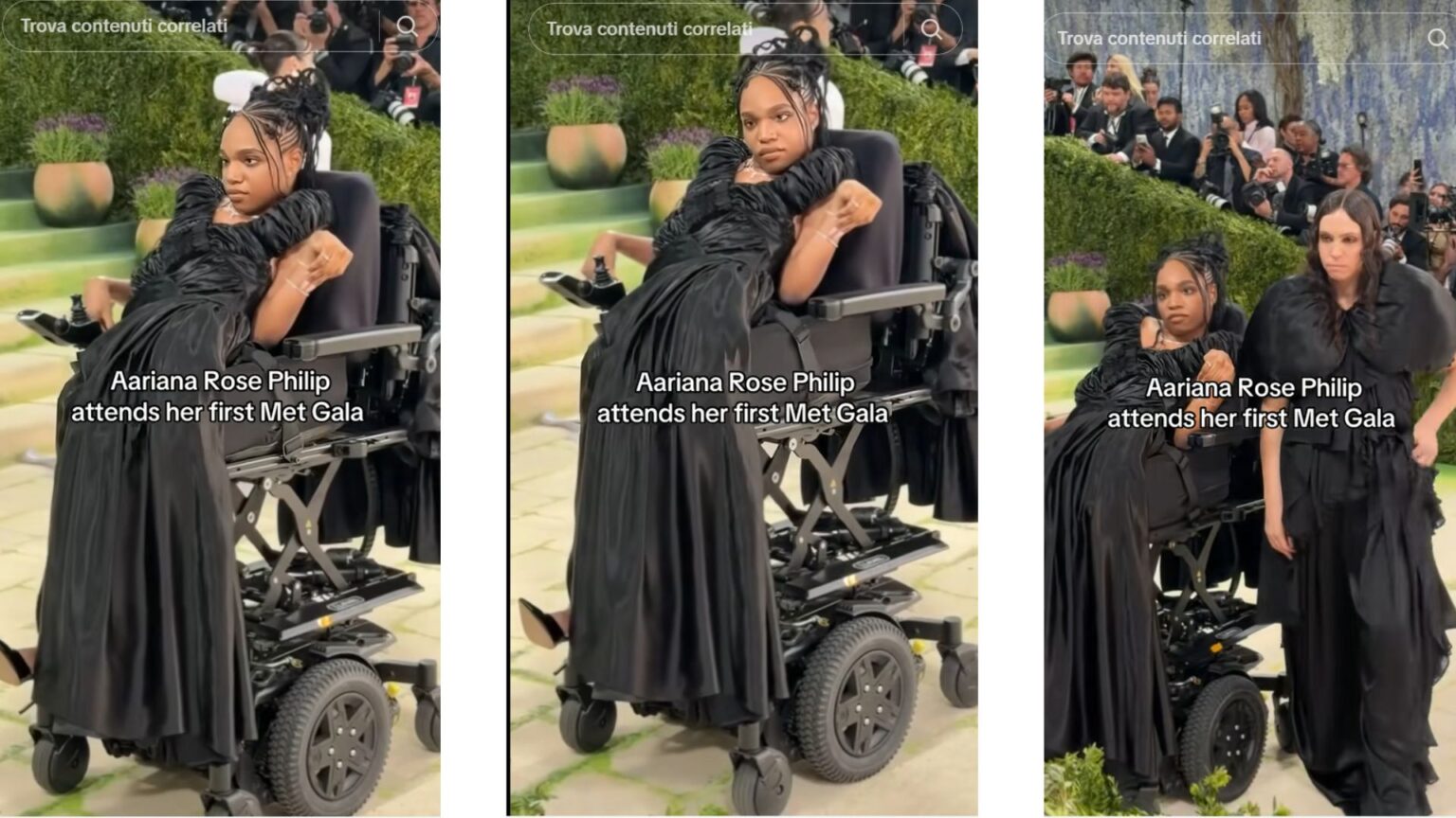 Aariana Rose Philip al Met Gala