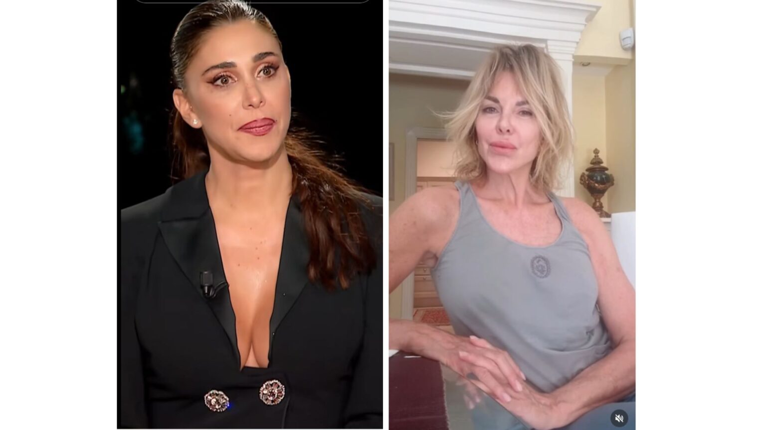 Alba Parietti e il suo messaggio per Belen