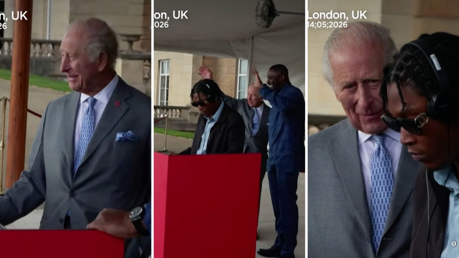 Re Carlo come DJ a Buckingham Palace