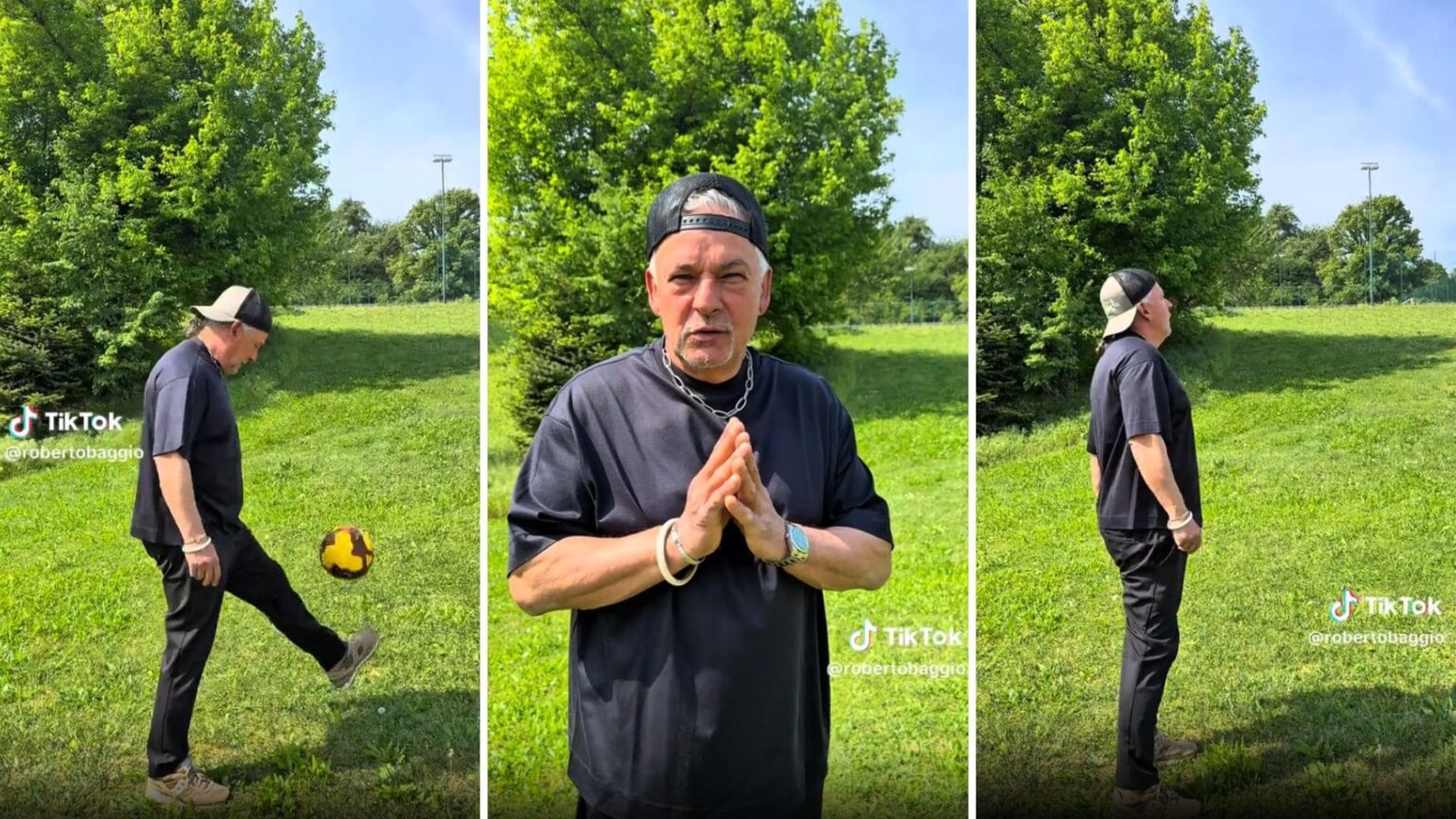 Roberto Baggio su TikTok