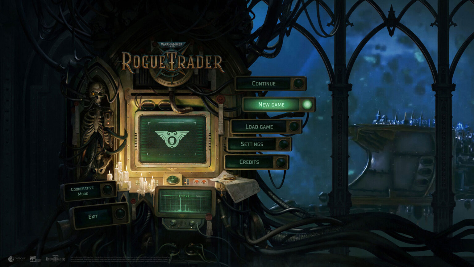 Rogue Trader Main Menu by Valeriy Vegera