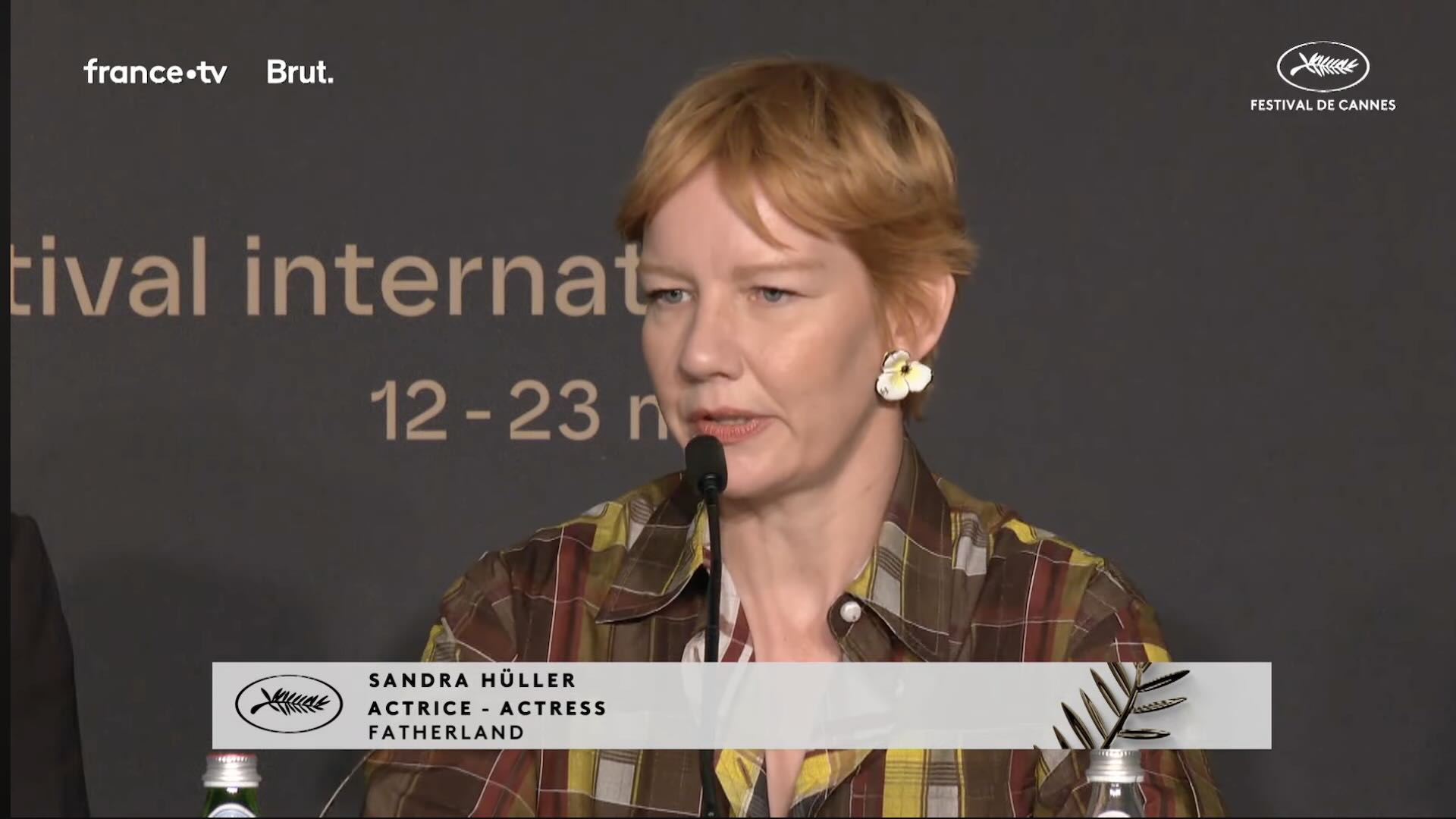 Sandra Hüller al Festival di Cannes 2026