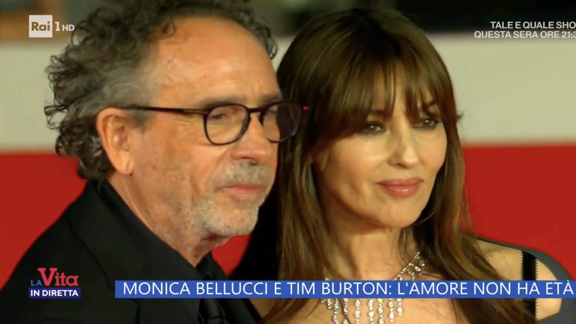 Tim Burton e Monica Bellucci