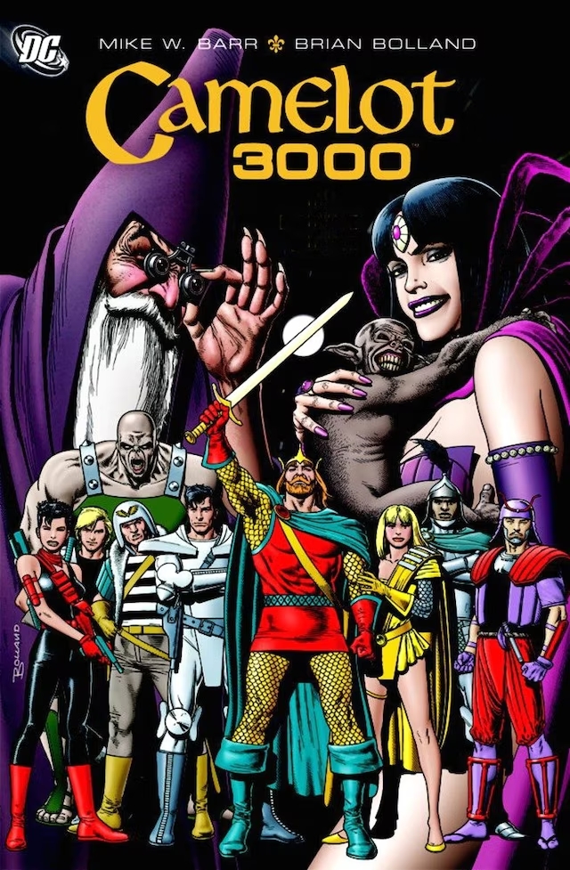Copertina dell'edizione integrale di Camelot 3000
