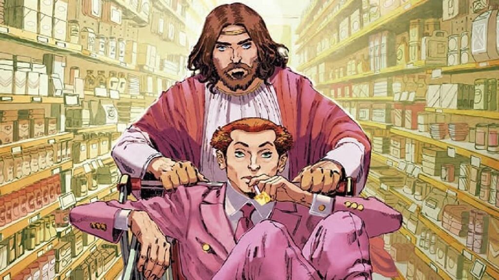 Una avventura paradossale e divina ci aspetta all’interno della saga di Eternity Eternity: La ricerca di Dio al tempo dei paradisi dei discount -©Sergio Bonelli Editore