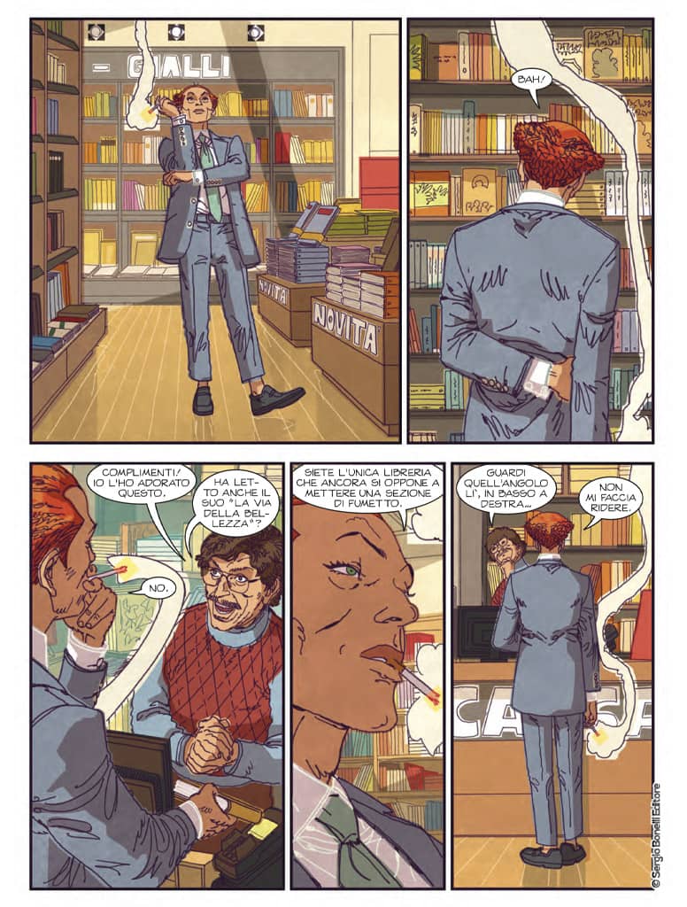 Eternity: La ricerca di Dio al tempo dei paradisi dei discount -©Sergio Bonelli Editore
