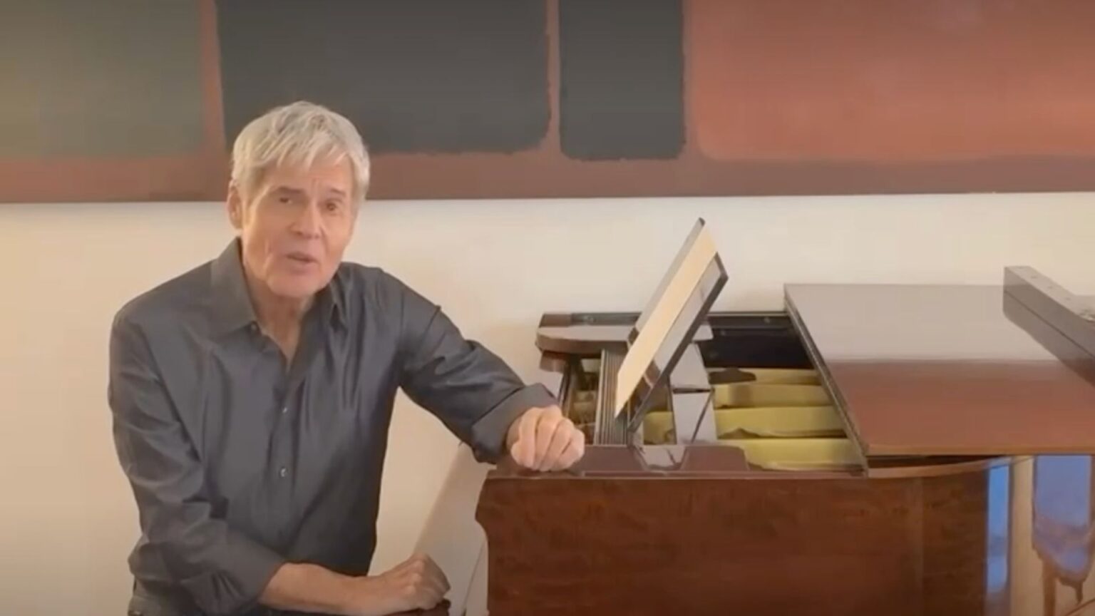 Claudio Baglioni nel messaggio social rivolto ai fan