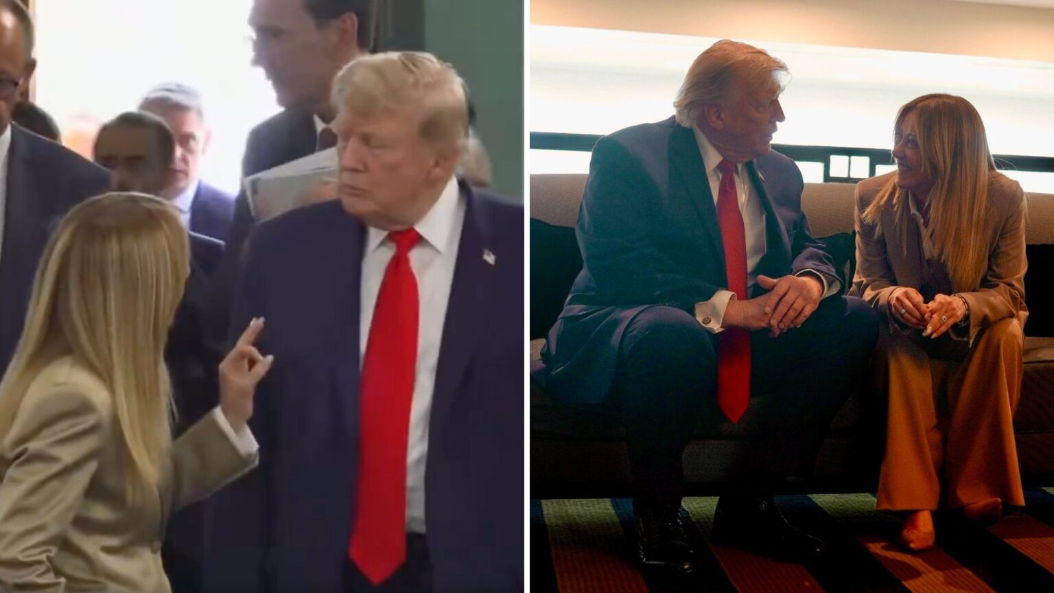 Trump attacca la popolarità di Meloni (e avrebbe sbagliato anche il suo nome): lo scontro diventa un caso diplomatico Donald Trump e Giorgia Meloni