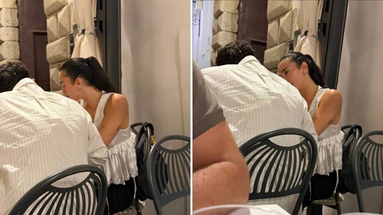Dua Lipa e Callum Turner a Tropea