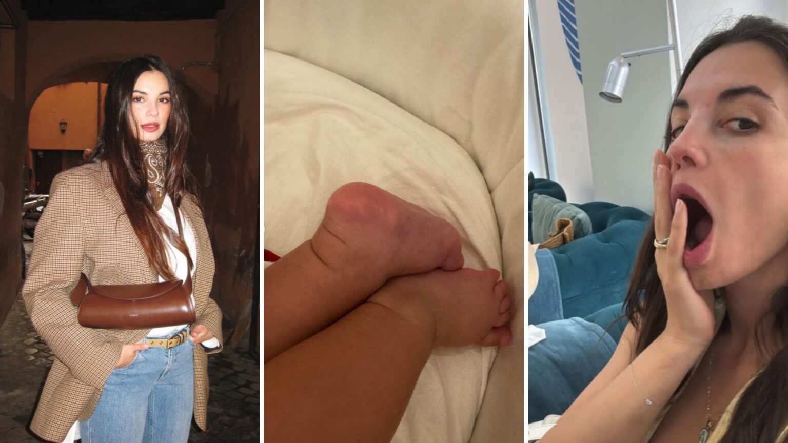 “I piedini sono da mangiare di baci”: il ritorno di Francesca Chillemi sul set emoziona e scioglie il cuore dei fan Francesca Chillemi con la bimba