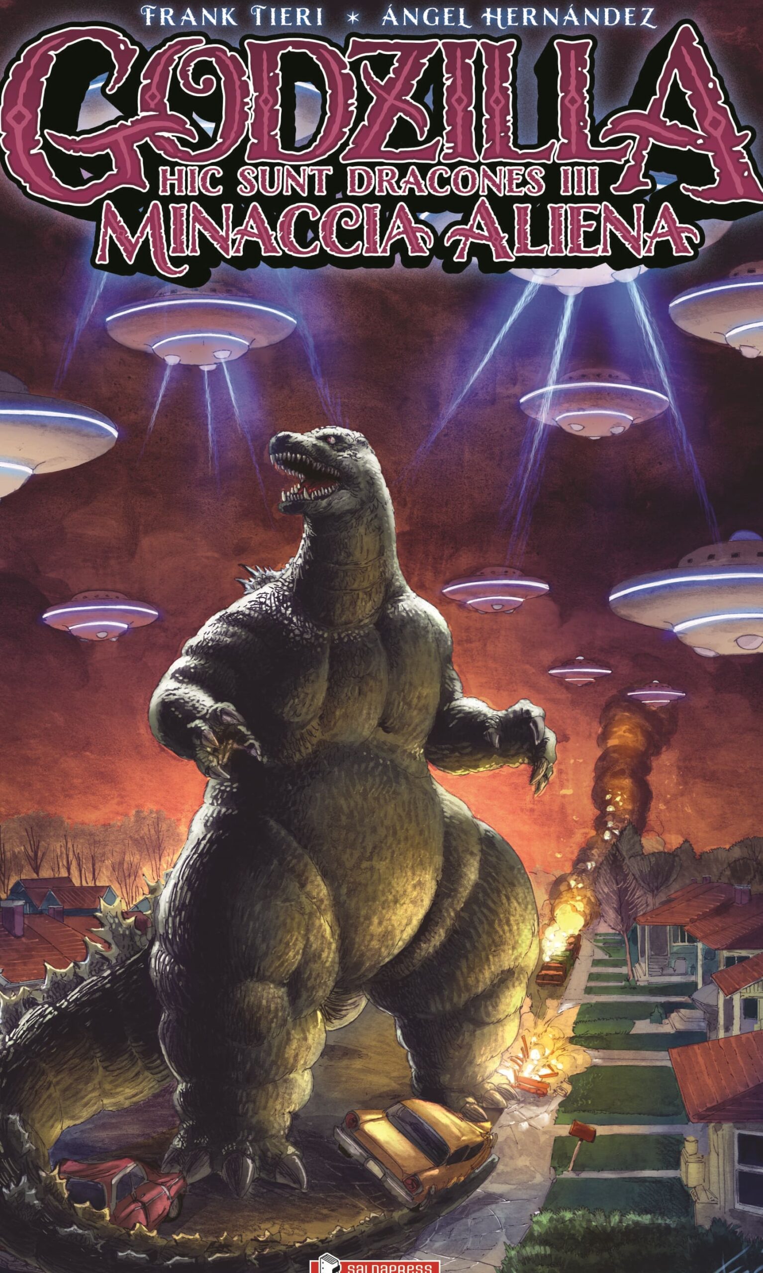 Godzilla: Hic Sunt Dracones III -©Saldapress