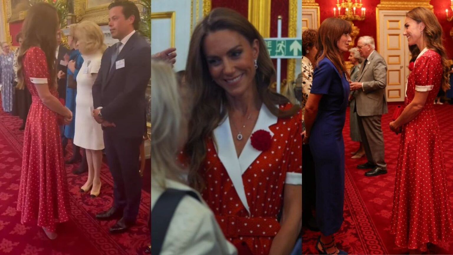 Kate Middleton col vestito Rodarte
