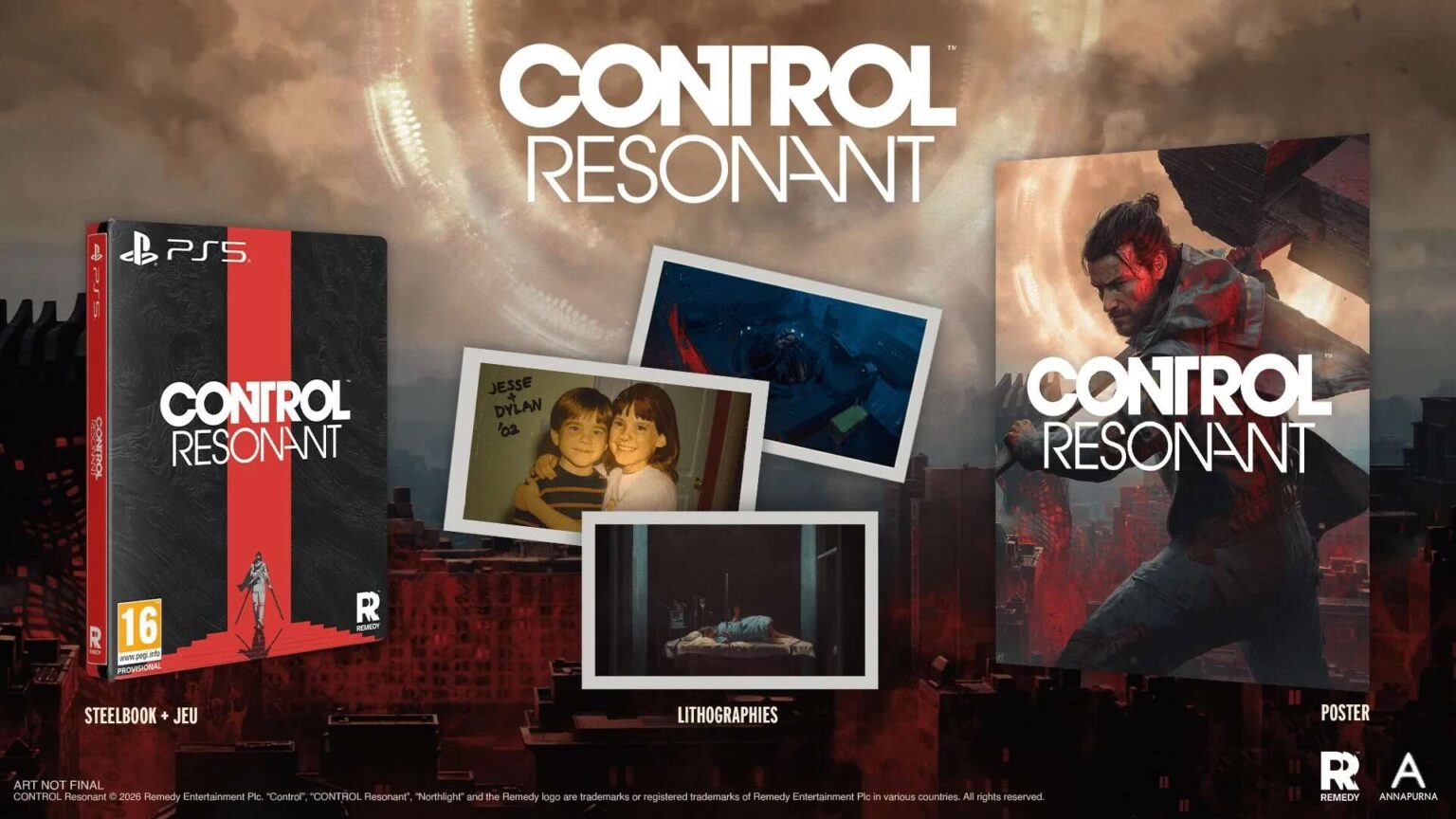 La steelbook di Control Resonant