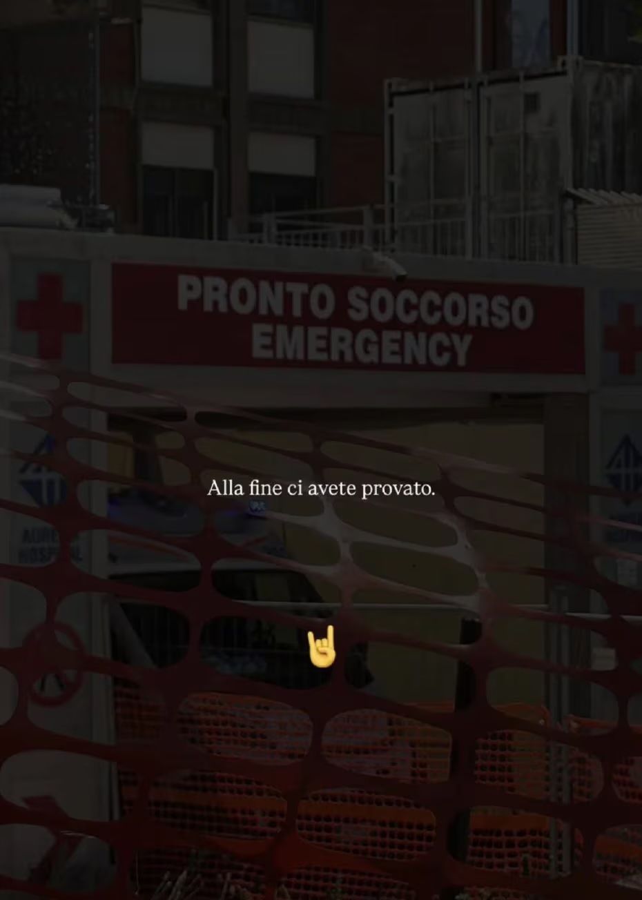 La storia Instagram di Ernesto Passaro