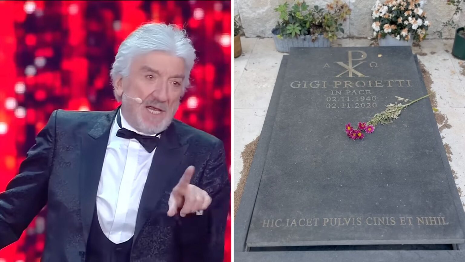 La tomba di Gigi Proietti