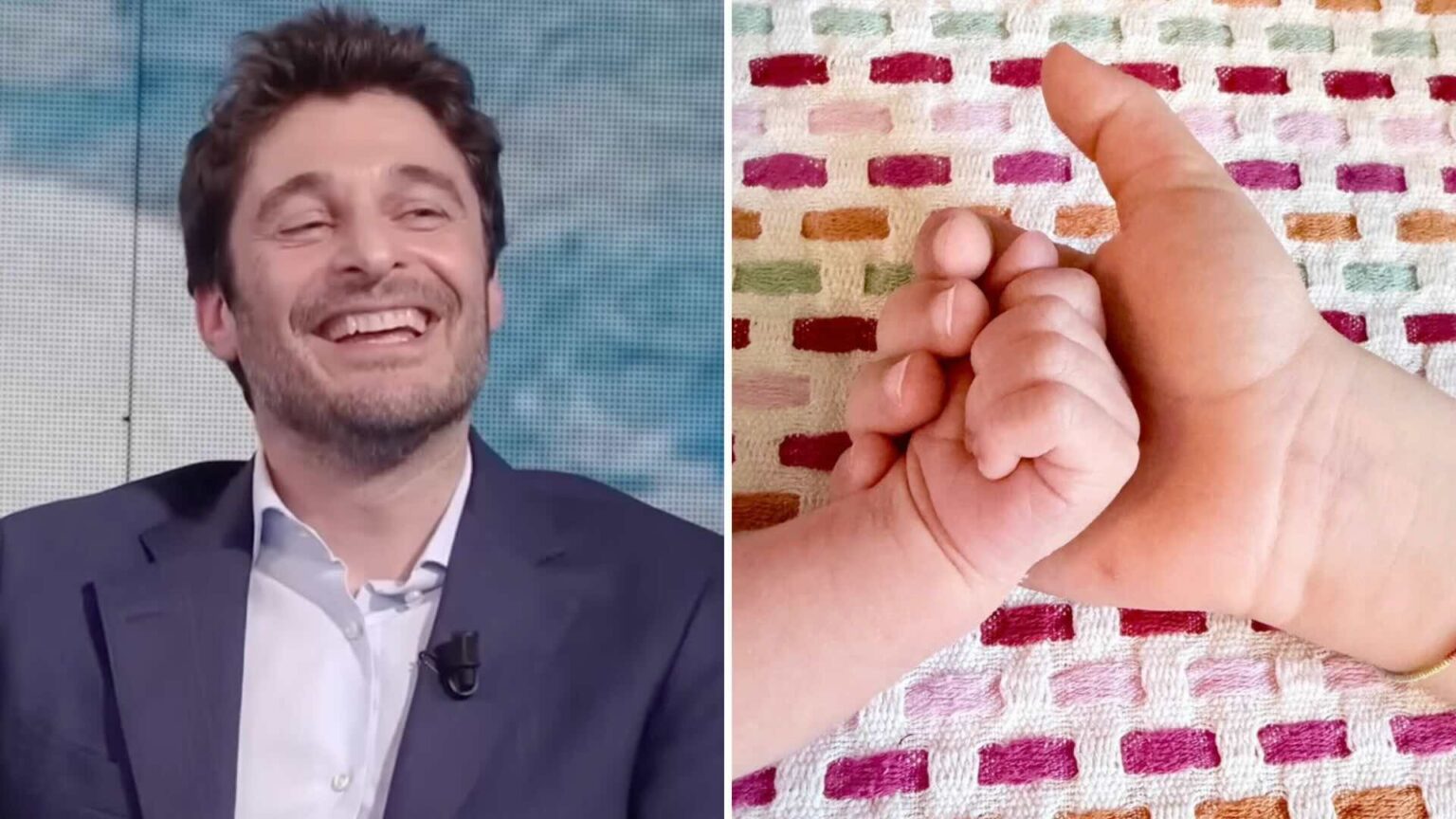 Lino Guanciale annuncia la nascita del secondo figlio