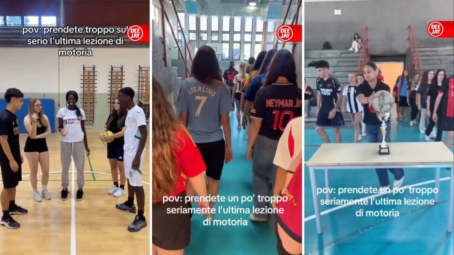 L'ultima lezione di motoria diventa una finale di Champions League