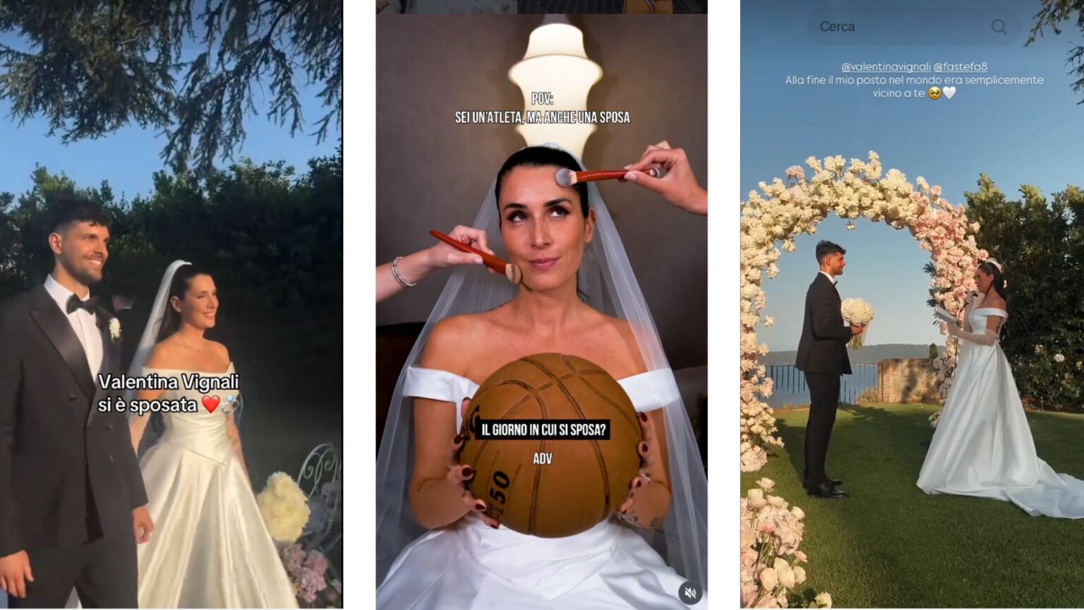 Valentina Vignali all’altare con le Jordan ai piedi e si sposa sotto un canestro: la scelta che divide (e commuove) i fan Valentina Vignali si è sposata