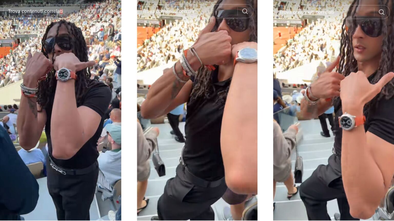 L’orologio di Ghali sfoggiato al Roland Garros costa quanto un appartamento in centro a Milano (e non passa inosservato) Ghali e il suo orologio costoso