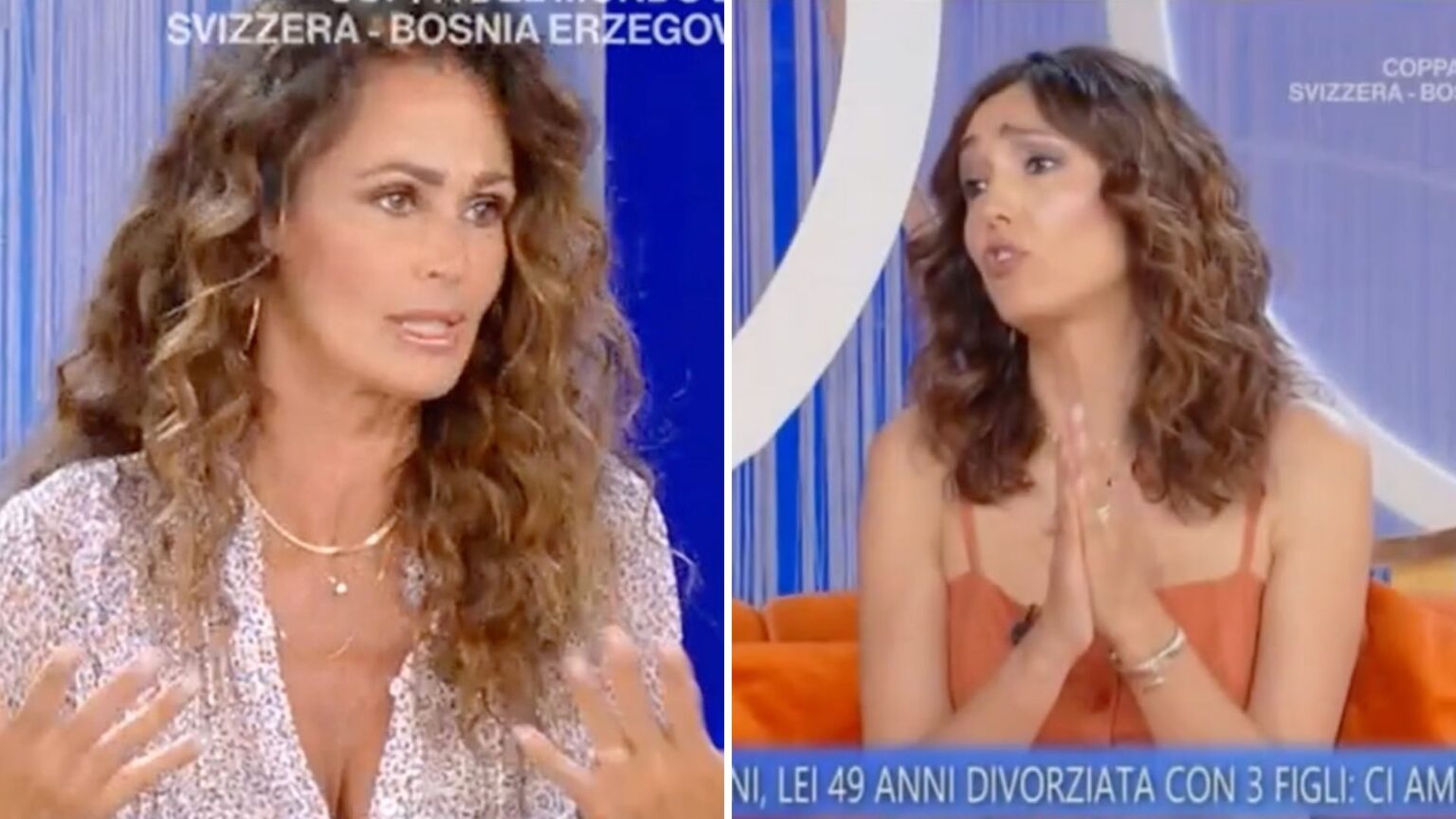 Samantha De Grenet e Caterina Balivo