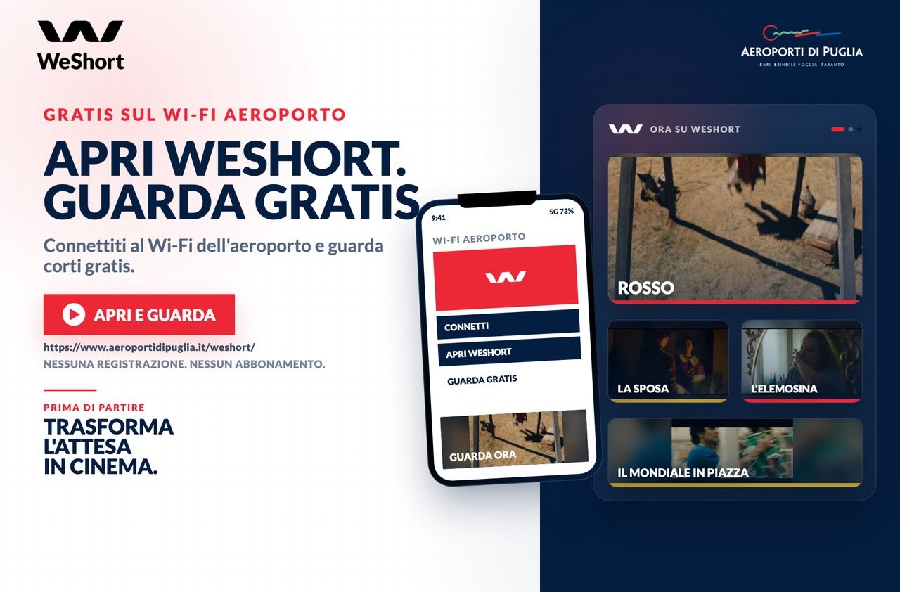 WeShort Aeroporti di Puglia