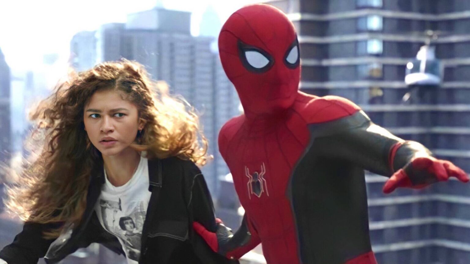 Zendaya e Tom Holland in Spider-Man Far From Home