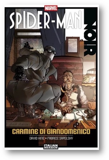 Marvel Italian Invasion Spider-Man Noir -©Panini Comics