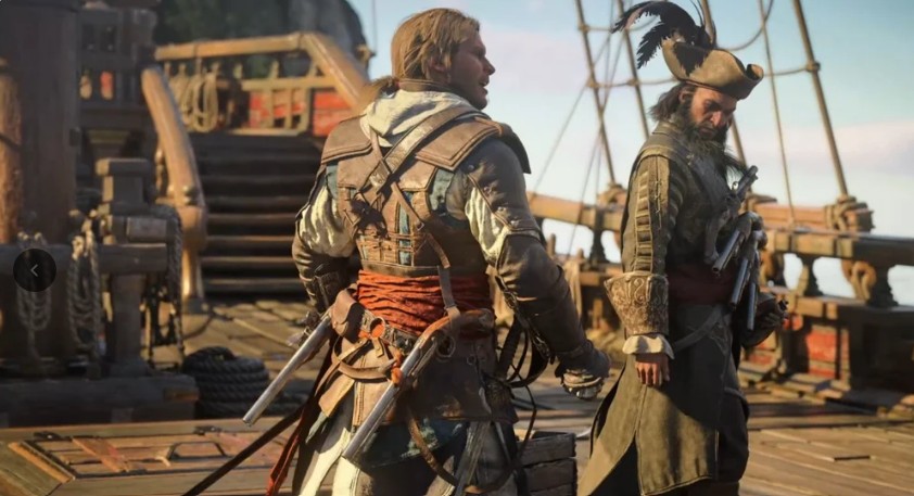Una sequenza di gioco di Assassin's Creed: Black Flag Resynced