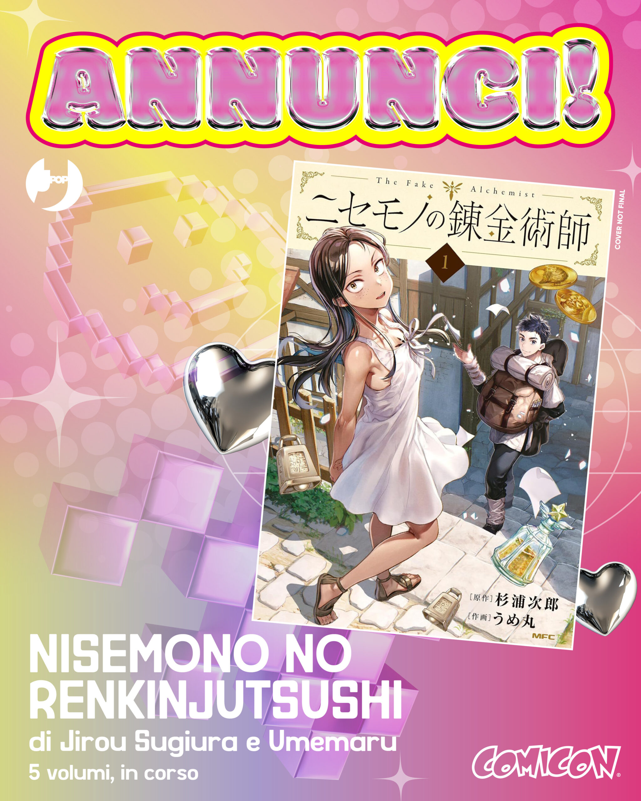 Nisemono no Renkinjutsushii -©Edizioni BD-JPOP Manga