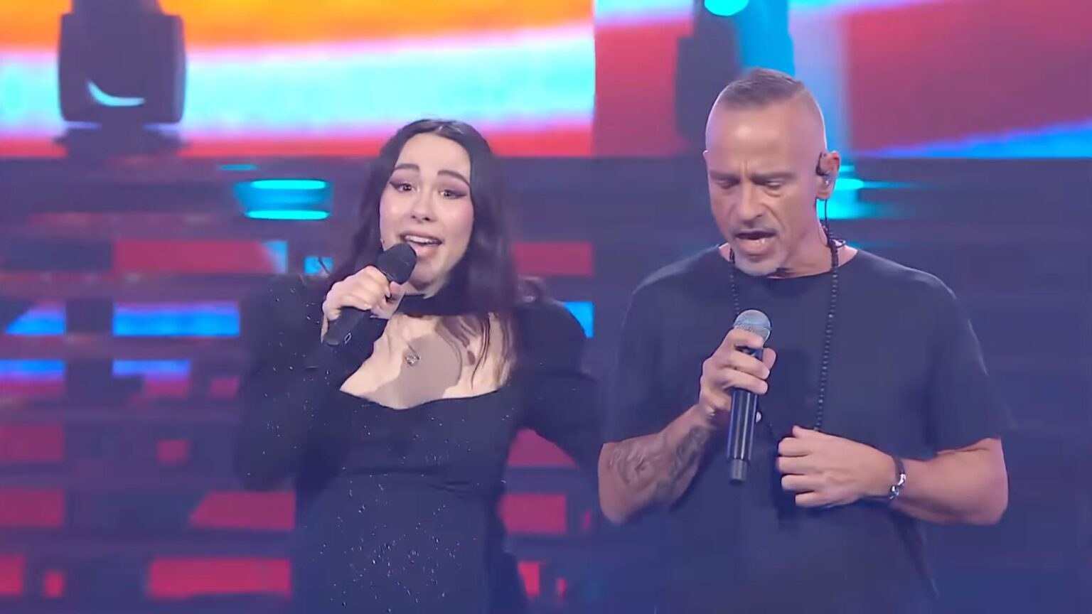 Aurora Ramazzotti ed Eros Ramazzotti