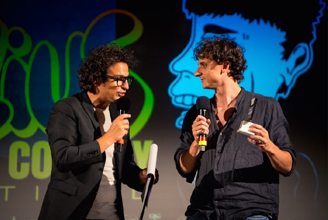 Pietro Sparacino e Antonio Bannò al Lilius Short Comedy Festival