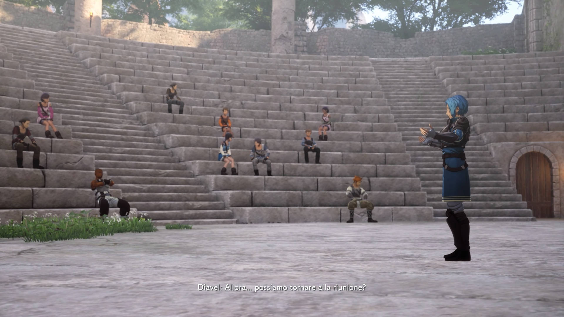 Una sequenza di gioco di Echoes of Aincrad
