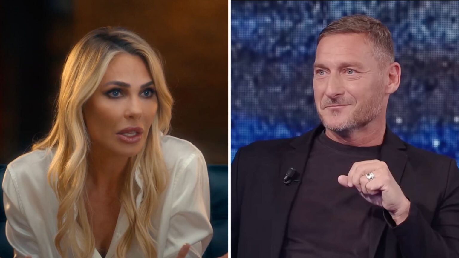Ilary Blasi e Francesco Totti