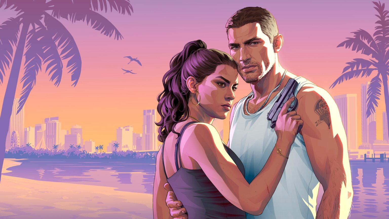 GTA VI: storia di un marketing silenzioso Jason e Lucia in GTA VI