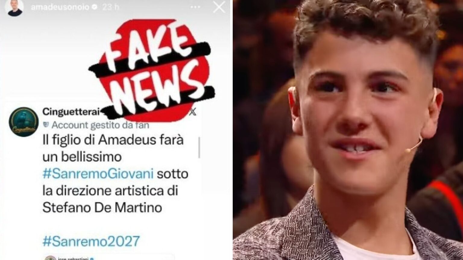 José Amadeus e la smentita su Sanremo