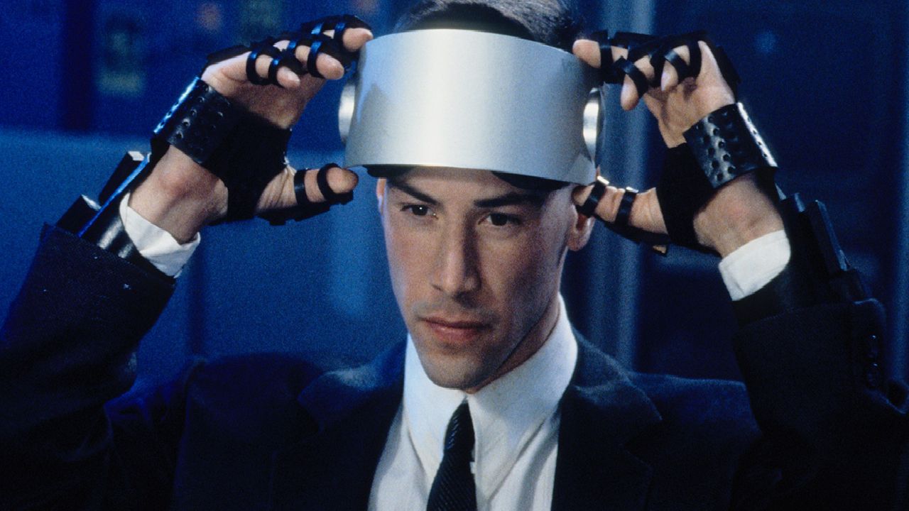 Keanu Reeves in Johnny Mnemonic