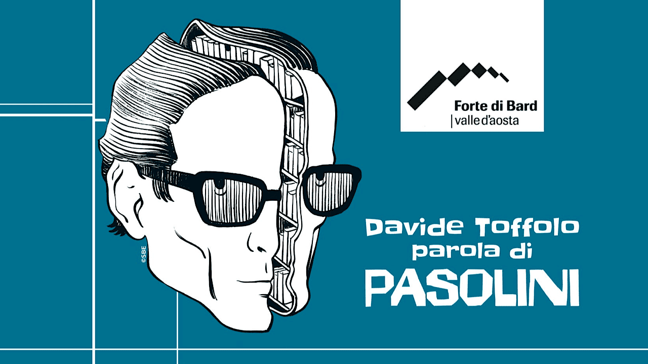 Manifesto della mostra Davide Toffolo, parola di Pasolini