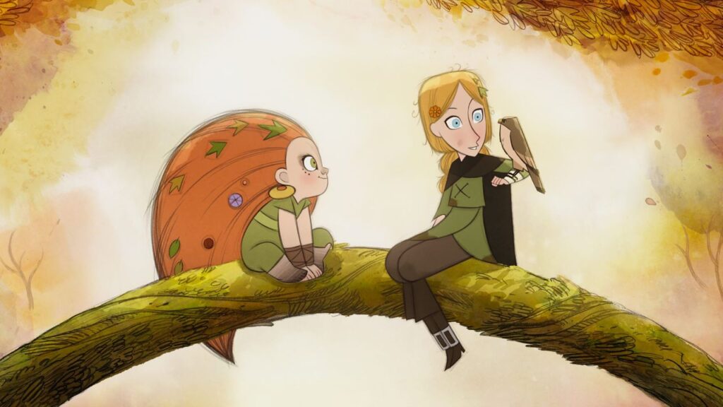 L’incredibile storia di Cartoon Saloon Un frame di Wolfwalkers
