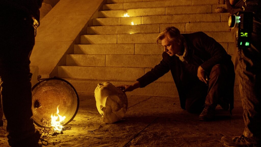 Nolan sul set di Odissea