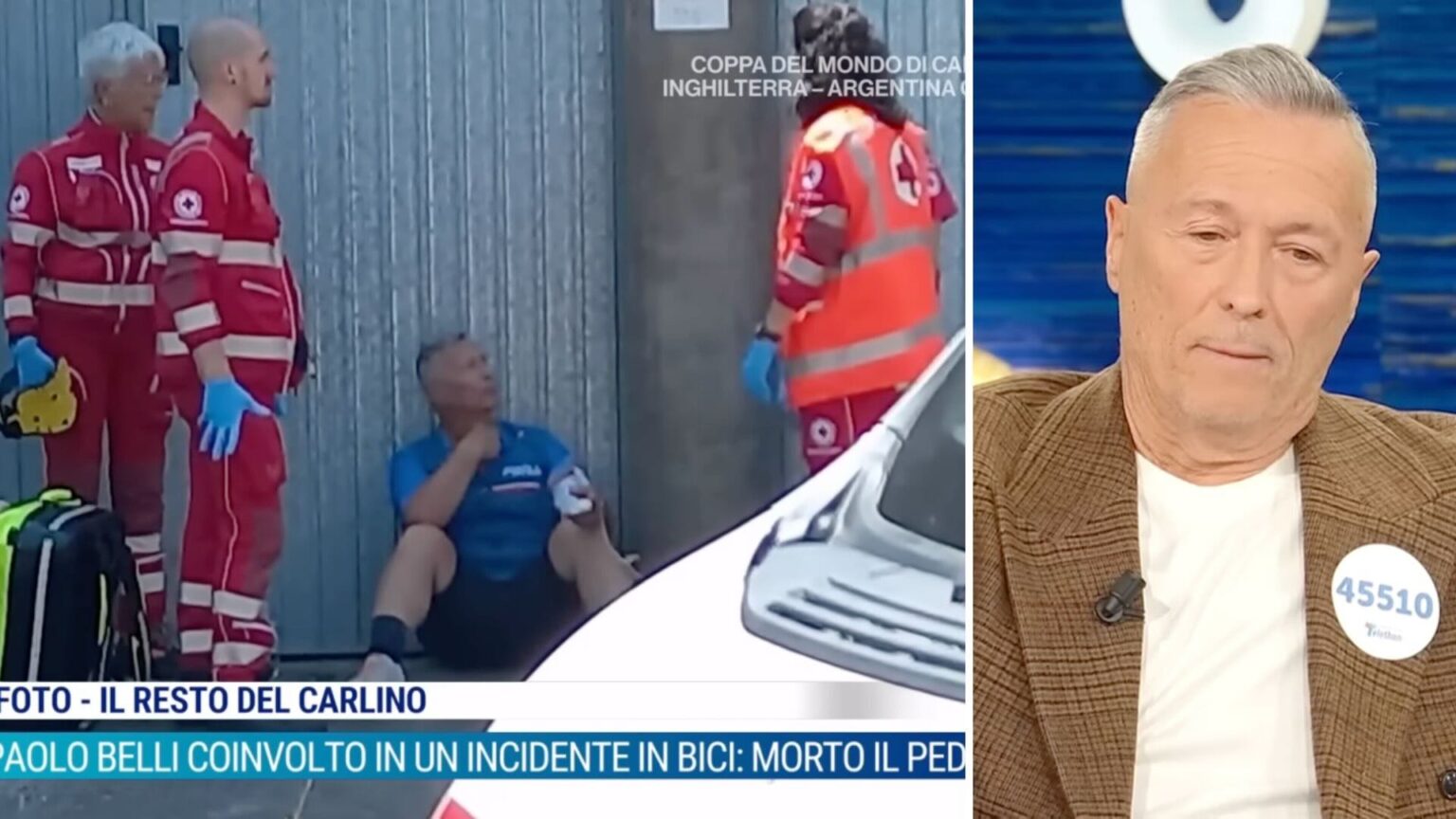 Paolo Belli distrutto dopo la morte del 41enne investito dalla sua bici: il gesto disperato che racconta tutto il suo dolore Paolo Belli