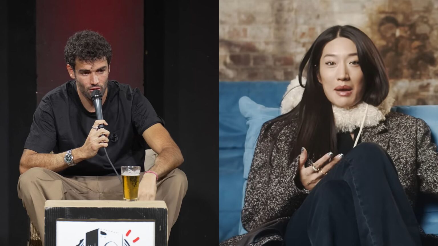 Matteo Berrettini e Peggy Gou