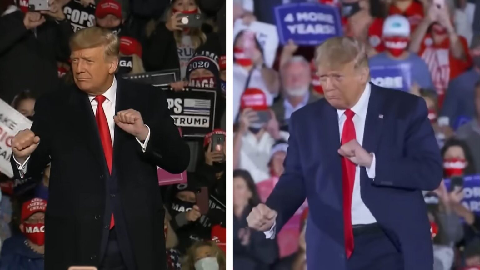 Trump balla YMCA