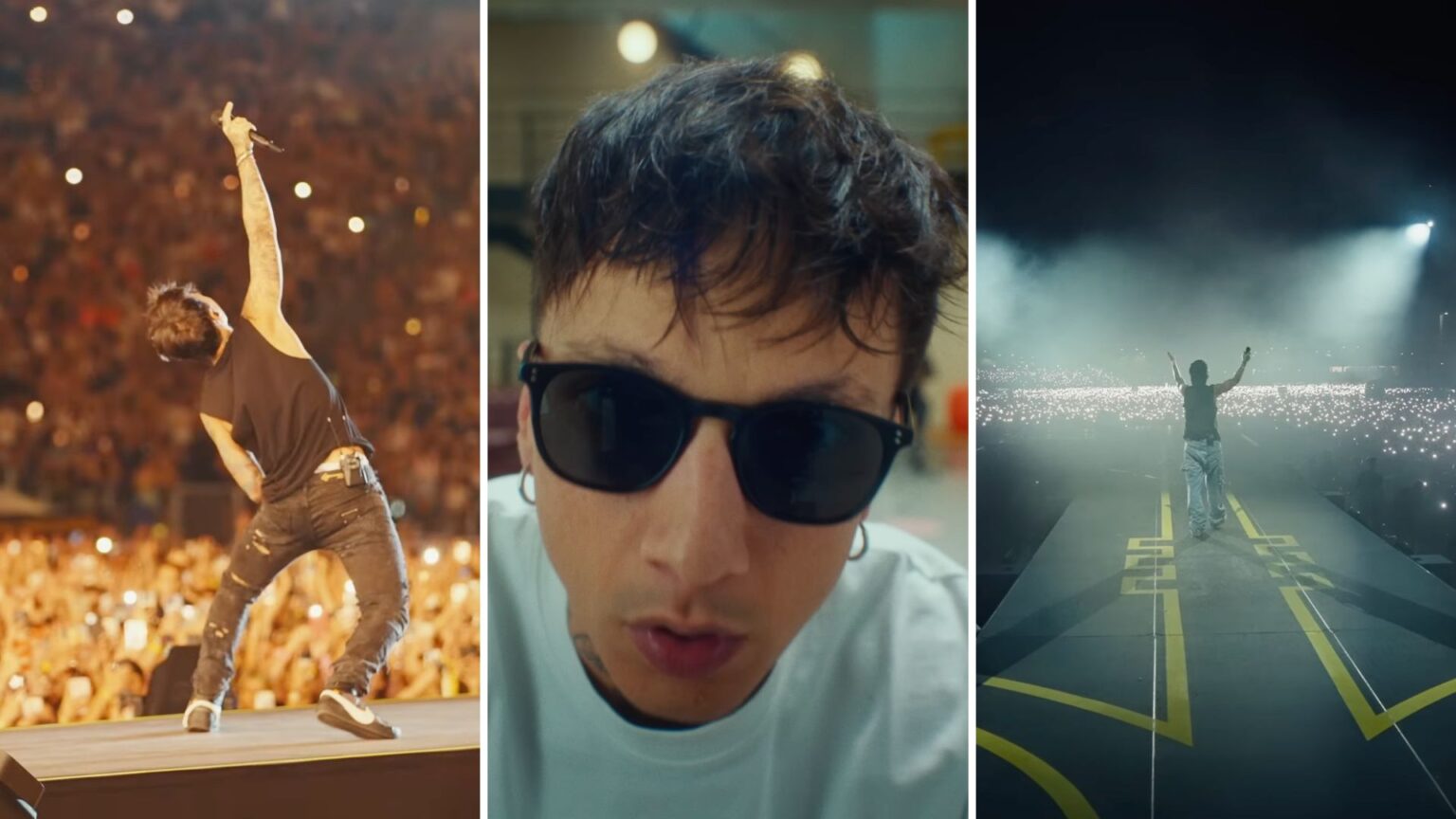 Il video di Ultimo per il concerto dei record oggi emoziona ancora di più (e quelle parole sembrano una profezia) Ultimo