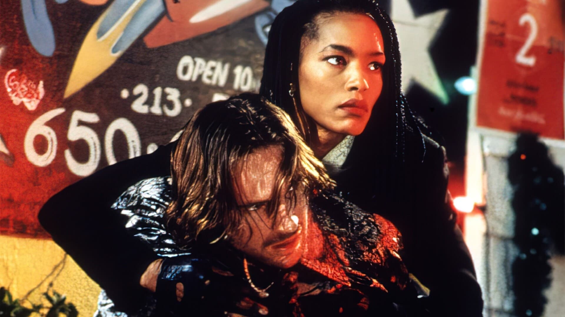 Una scena di Strange Days