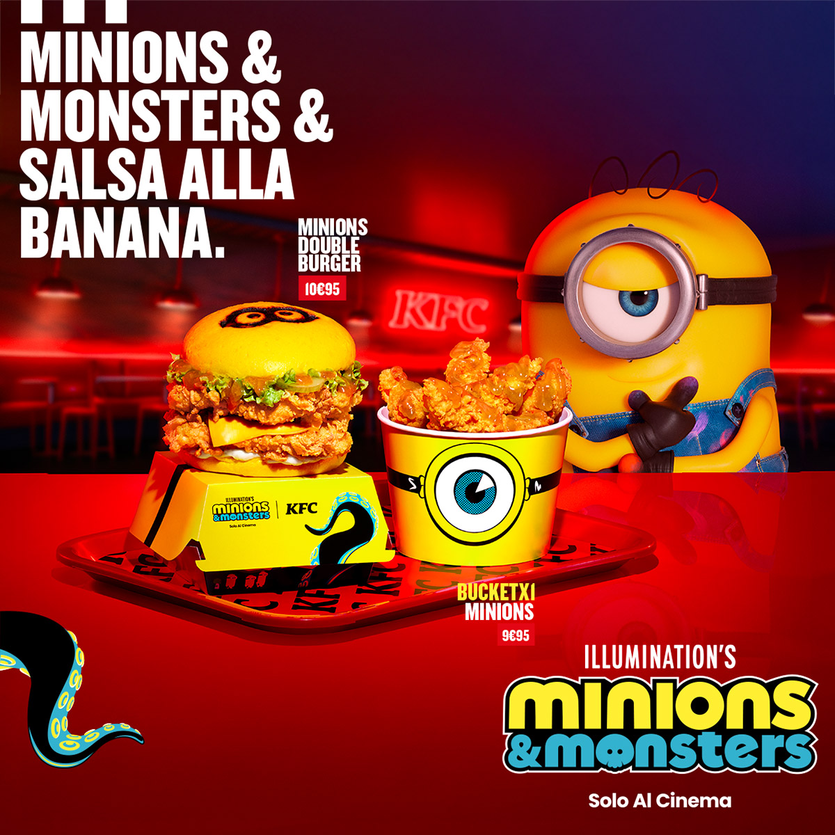 Minions and Monsters, KFC