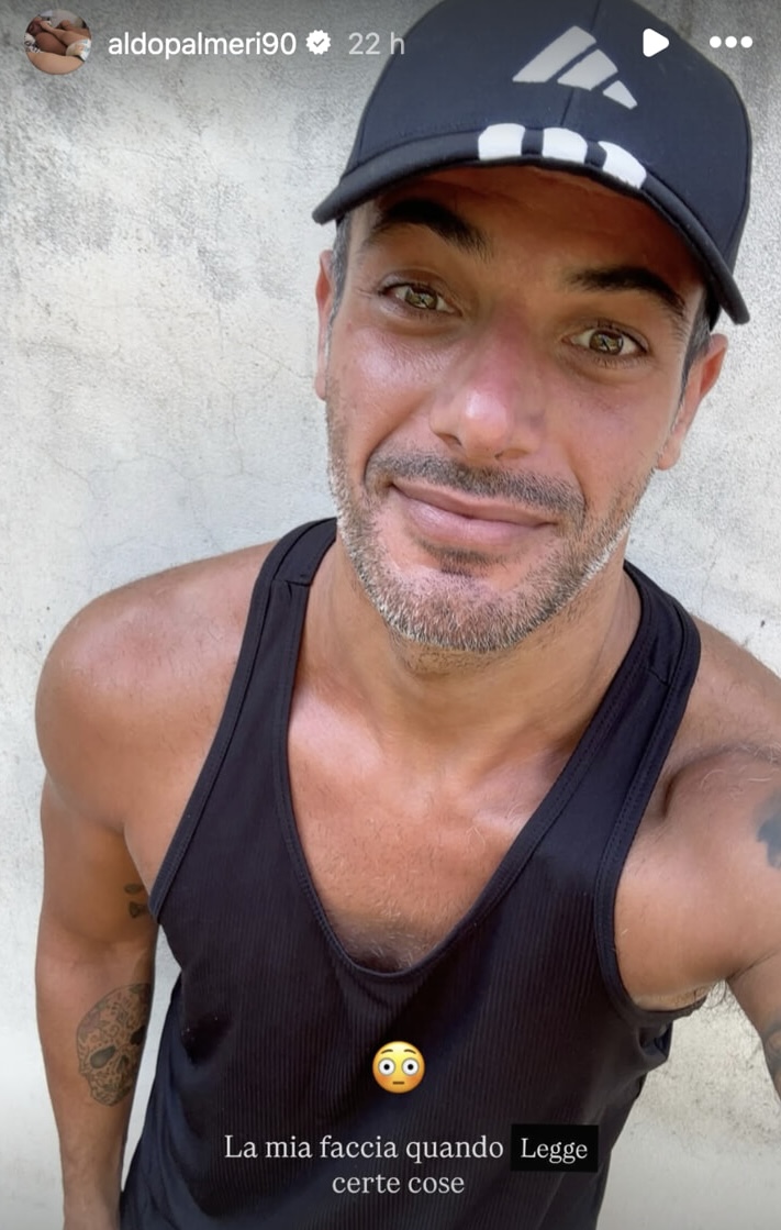 Aldo Palmeri su Instagram